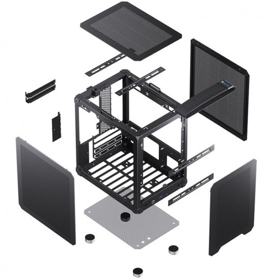 JONSBO C6 Handle Black ITX/M-ATX Mesh Case